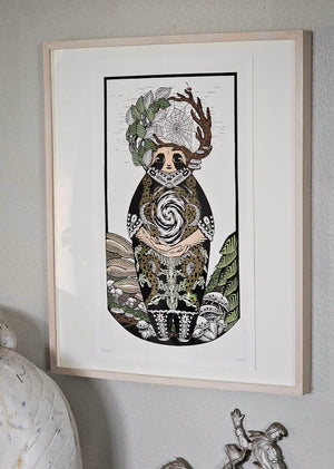 The Healer reproduction print