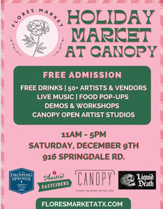 Holiday Market at Canopy - December 9, 11-5pm